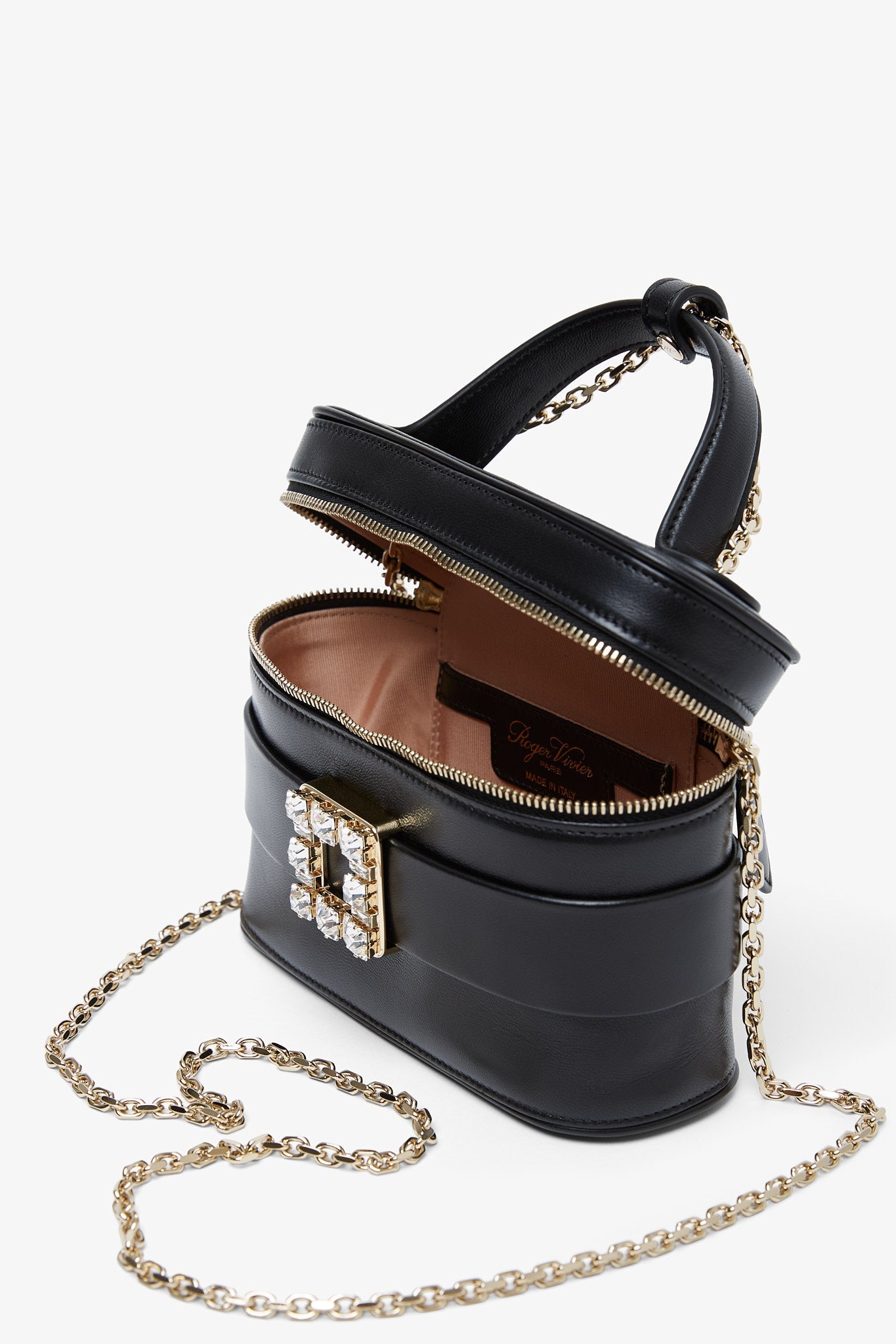 Roger Vivier | Roger Vivier Vanity black bag | Savannahs