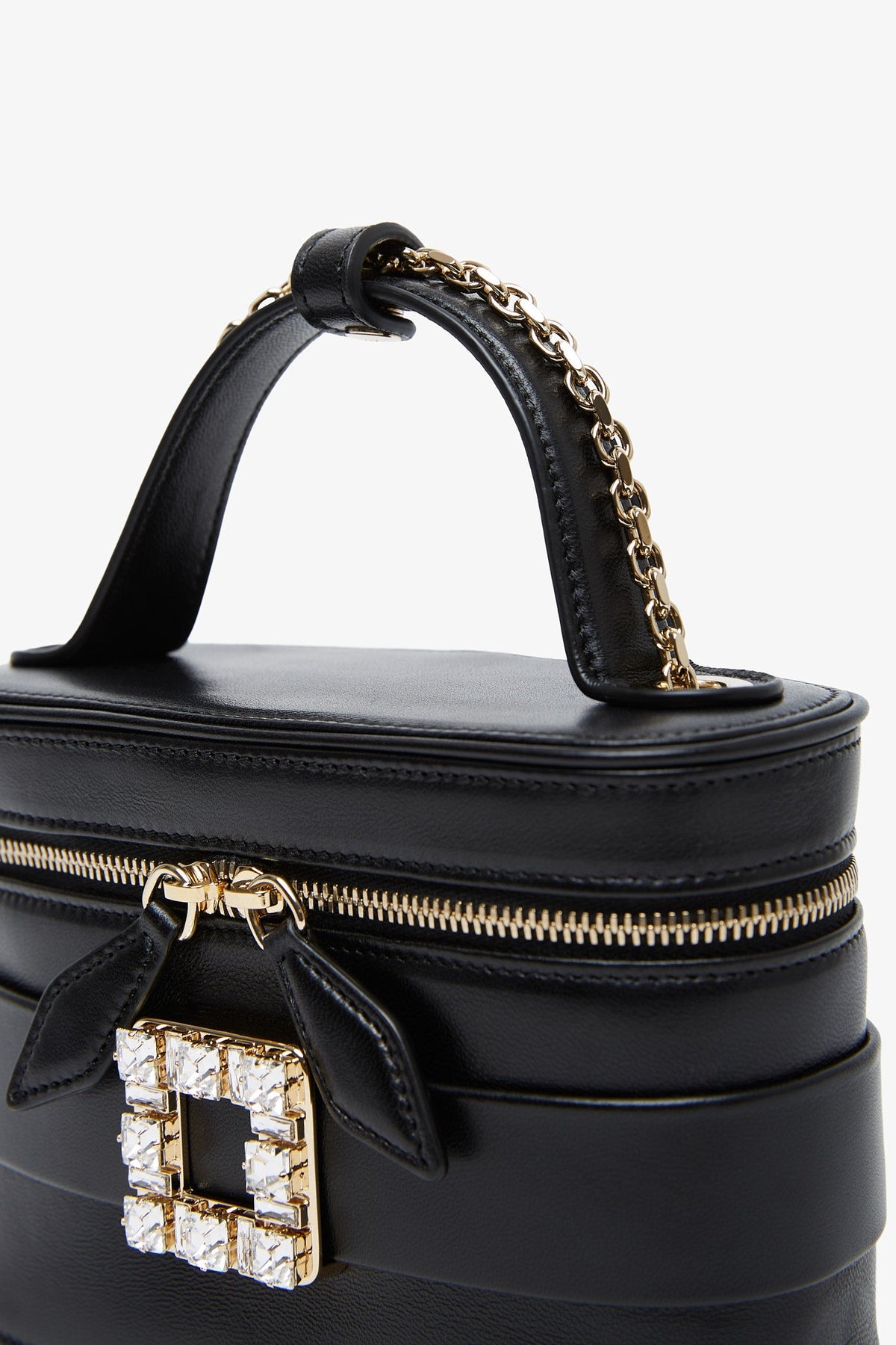 Shop Roger Vivier Vanity Black Bag