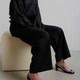 Trompette 45 black and white pumps