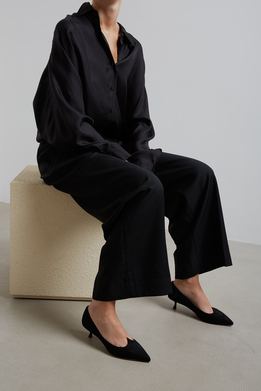 Roger Vivier | I Love Vivier 45 black pumps | Savannahs