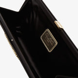 Pilgrim small black clutch