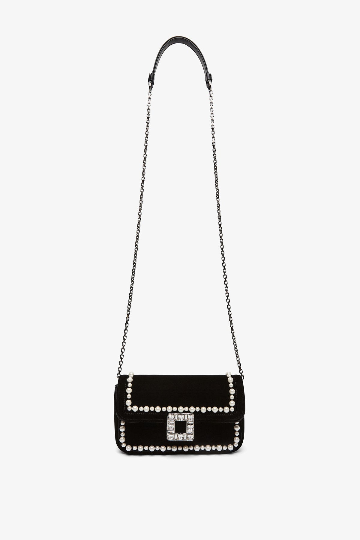Roger Vivier Viv' Jeu De Fille Black Bag