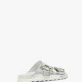 Slidy Viv silver slides