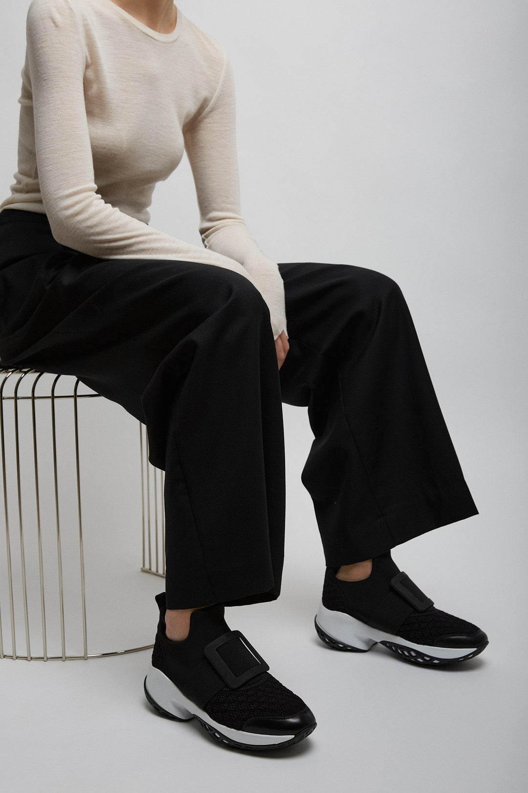 Roger Vivier | Viv run black sneakers | Savannahs Roger Vivier | Viv run black sneakers | Savannahs