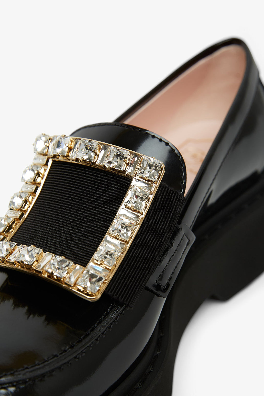 Roger Vivier | Viv Rangers high black patent loafers | Savannahs