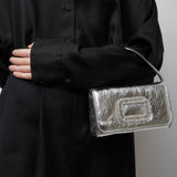 Pilgrim silver micro bag
