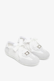 Viv low lace white sneakers