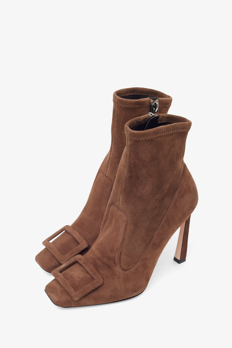 Trompette 100 suede boots