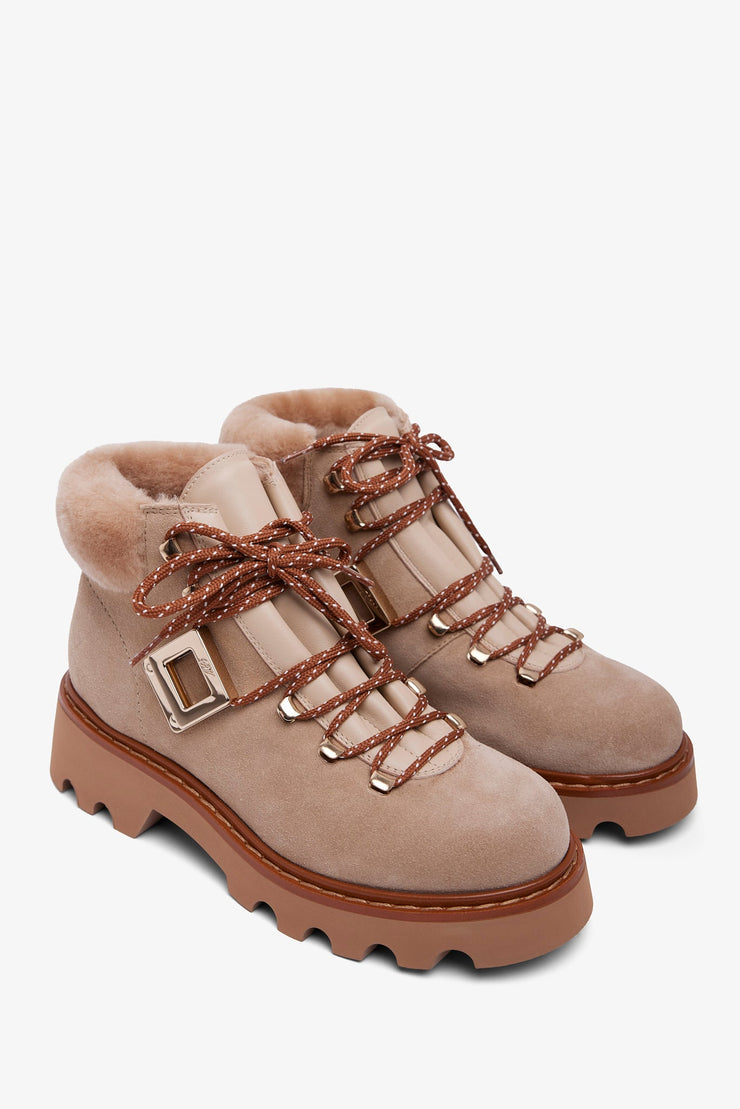 Viv Rangers shearling beige boots
