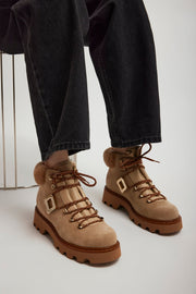 Viv Rangers shearling beige boots