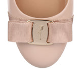 Varina beige leather ballerinas