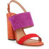 Elba 100 multi suede sandal