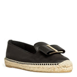 Sannio black calf espadrilles
