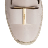 Sannio off-white leather espadrilles
