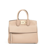 The Studio M beige  leather bag