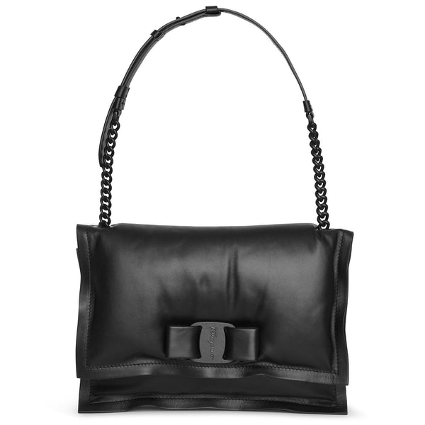Ferragamo | Viva bow bag black | Savannahs