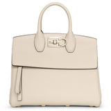 The Studio Small off white leather bag