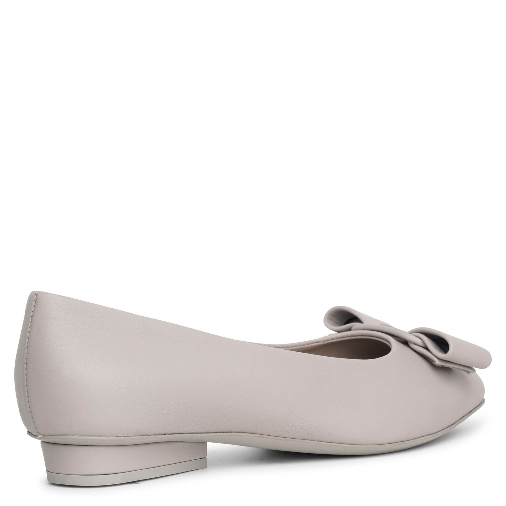 Ferragamo | Viva grey leather flats | Savannahs