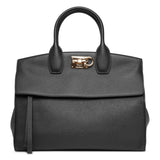 The Studio Soft black leather bag