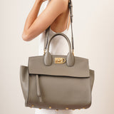 The Studio Soft olive leather bag