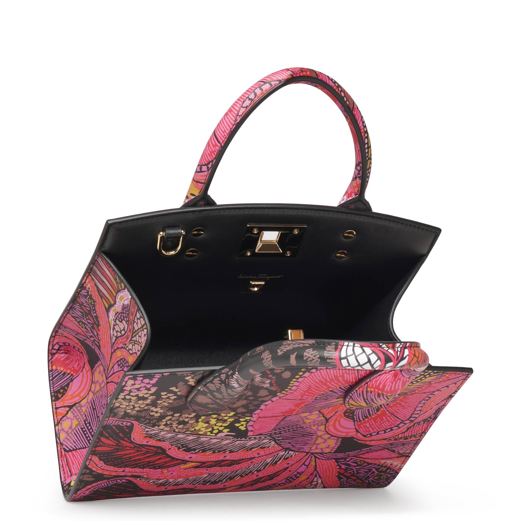 Ferragamo | The Studio Box leather bag | Savannahs