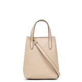 Travel mini nude tote bag