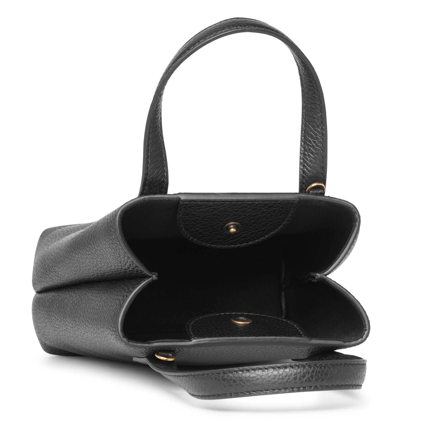 ferragamo travel leather tote bag Ferragamo | Travel mini black tote bag