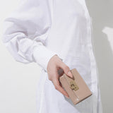 Wanda beige cardholder