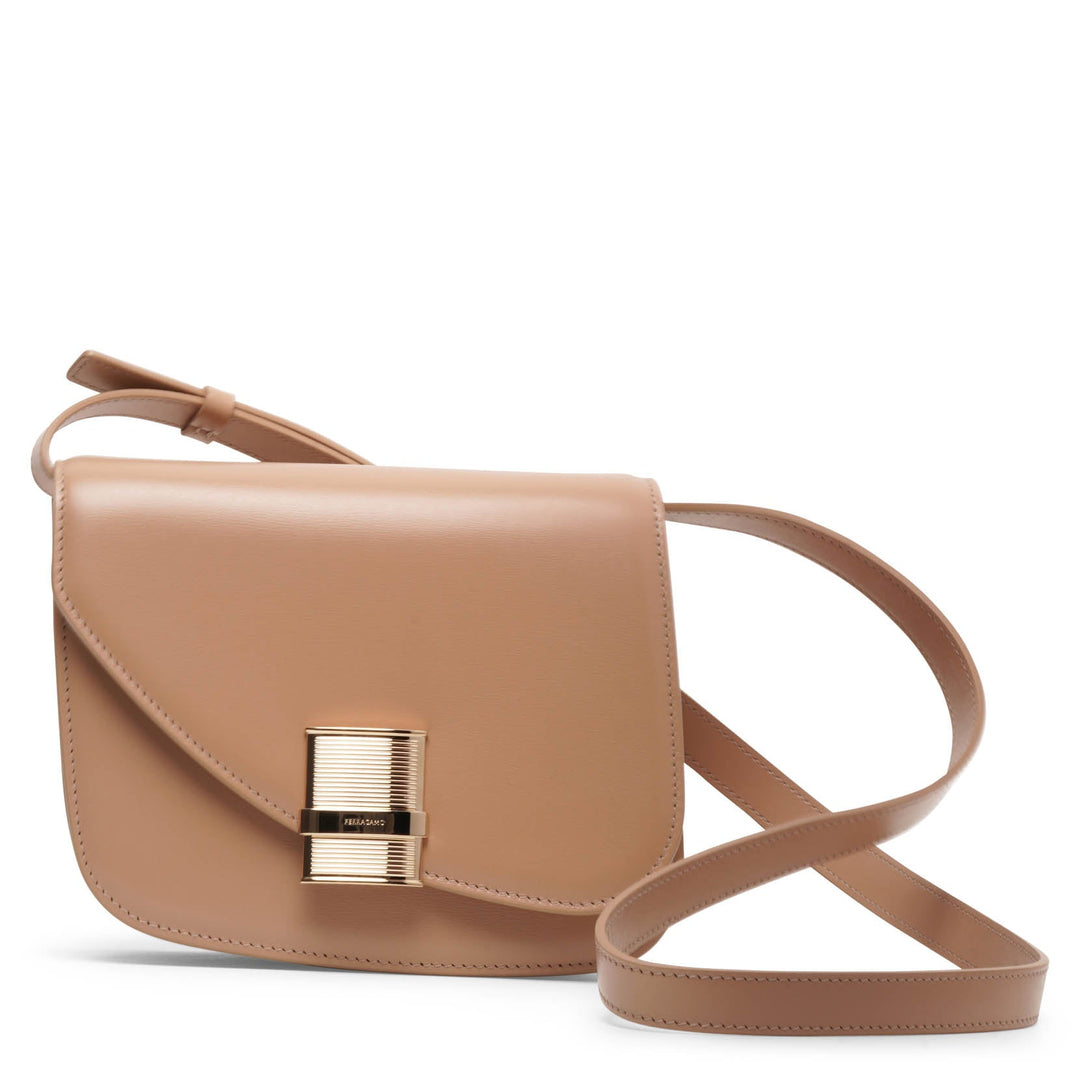 Ferragamo | Oyster small light camel bag | Savannahs Ferragamo | Oyster small light camel bag | Savannahs