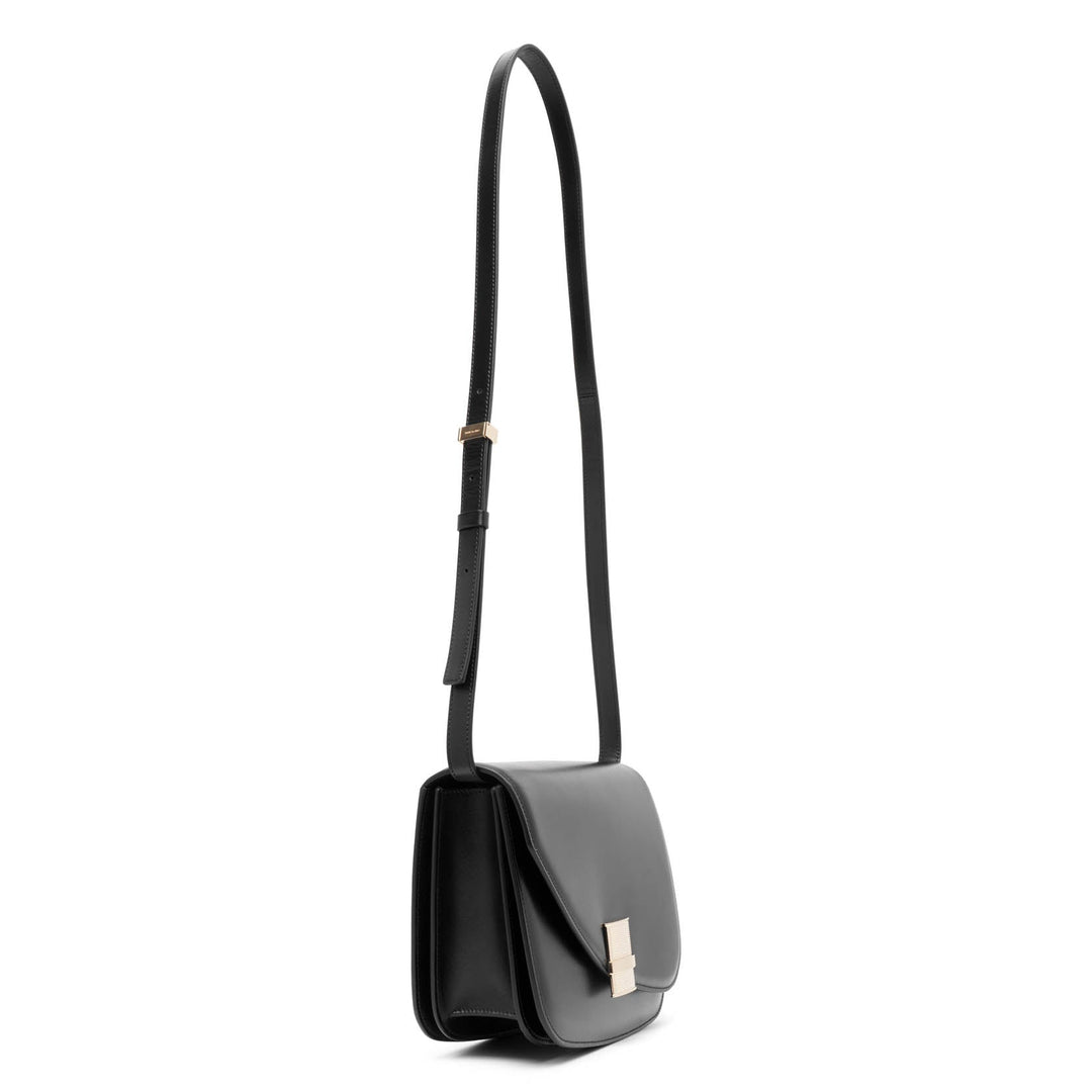 Ferragamo | Fiamma medium black bag | Savannahs