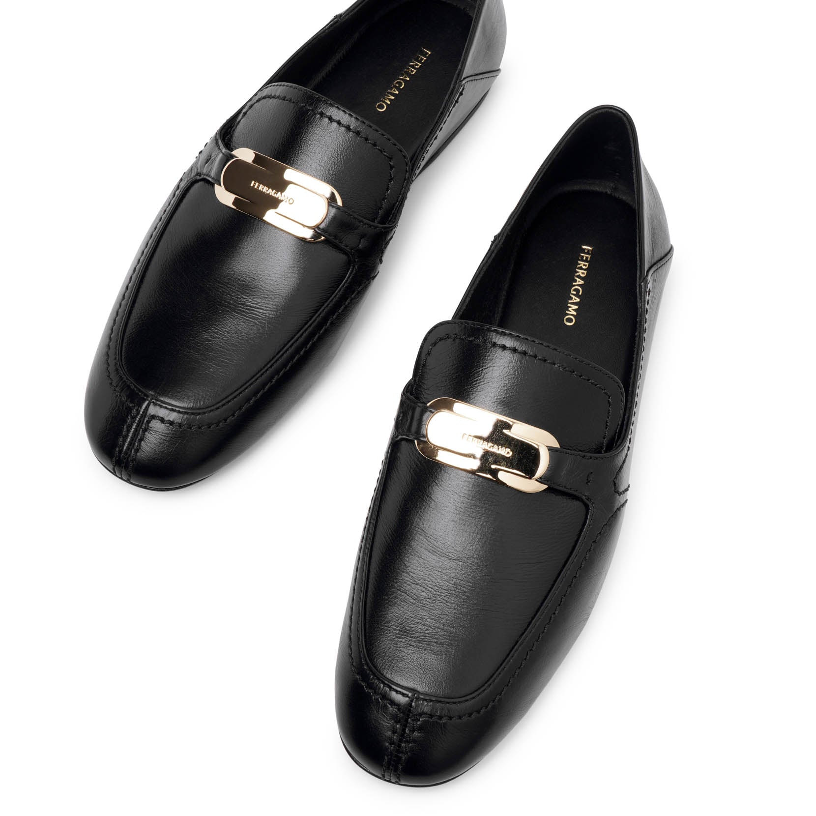 Elaine black loafers