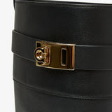 Roly black leather boots