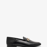 Louis black leather loafers
