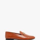 Louis brown leather loafers
