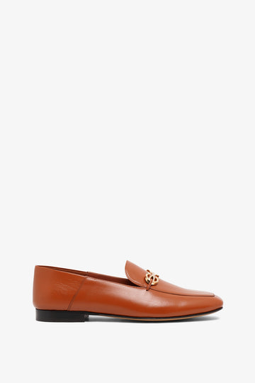 Louis brown leather loafers