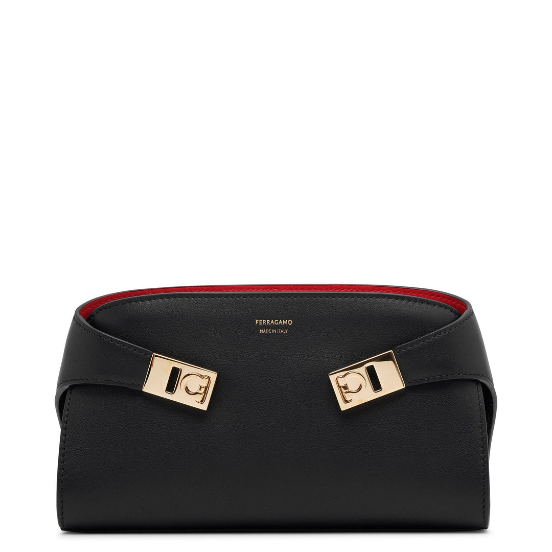 【FERRAGAMO】HUG CROSSBODY BAG Hug mini bicolor crossbody bag - Women | Ferragamo