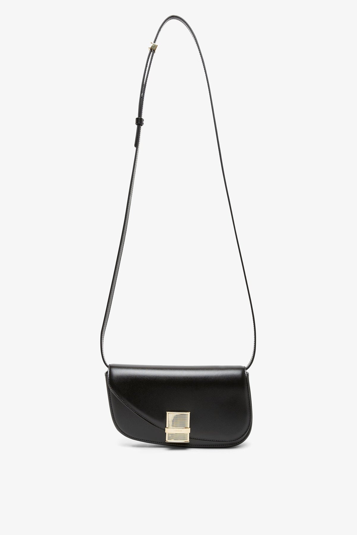 Shop Ferragamo Fiamma Xs Black Crossbody Bag