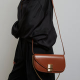 Fiamma XS light brown crossbody bag