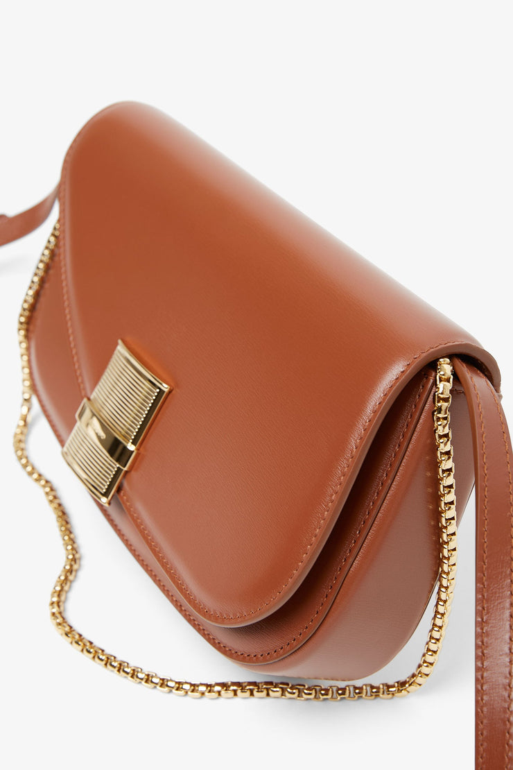 Fiamma XS light brown crossbody bag