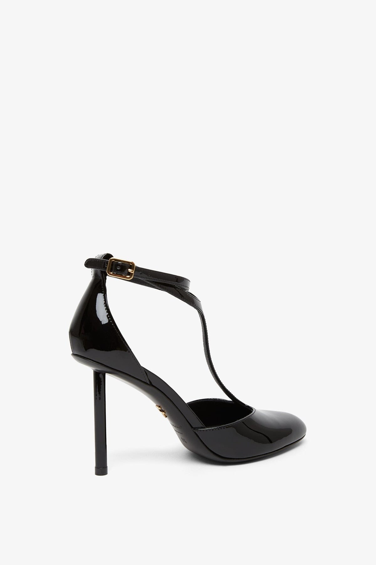 Shop Ferragamo Lysandra 95 Black Patent Pumps