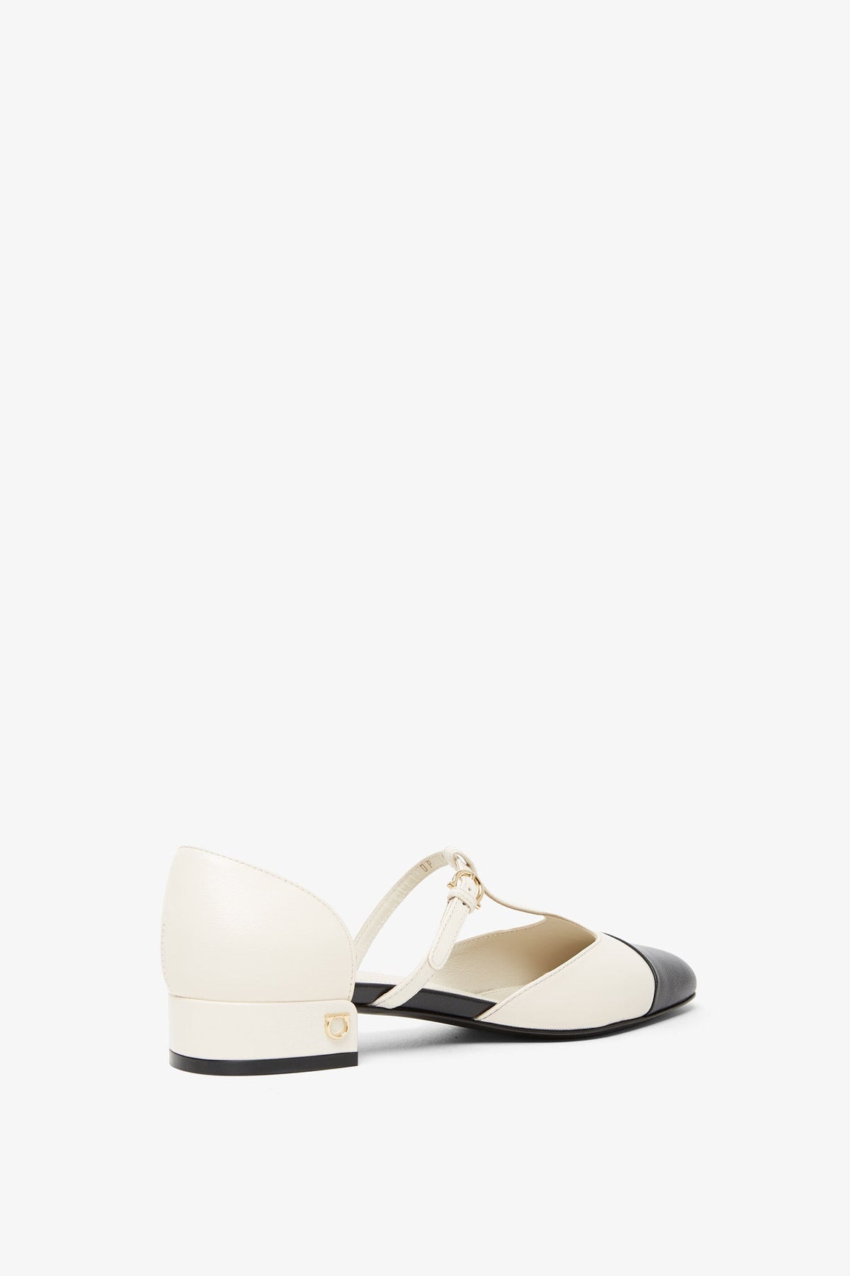 Shop Ferragamo Linette White Ballet Flats