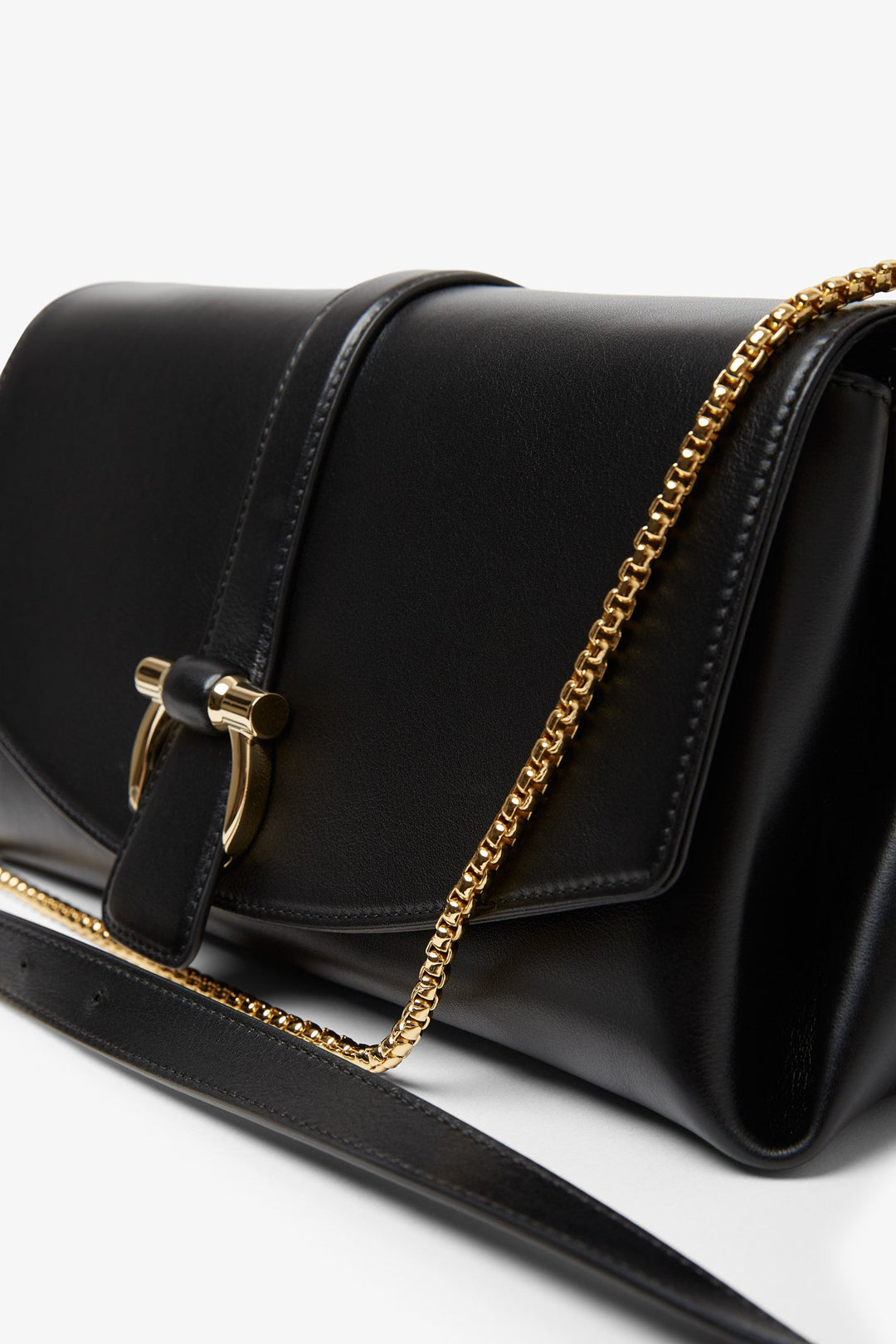 Ferragamo Front flap black crossbody bag Savannahs