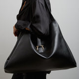 Large black tote bag