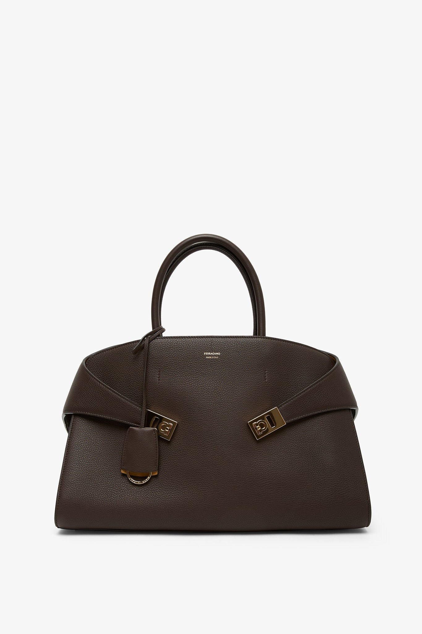 Ferragamo | Hug medium dark brown bag | Savannahs