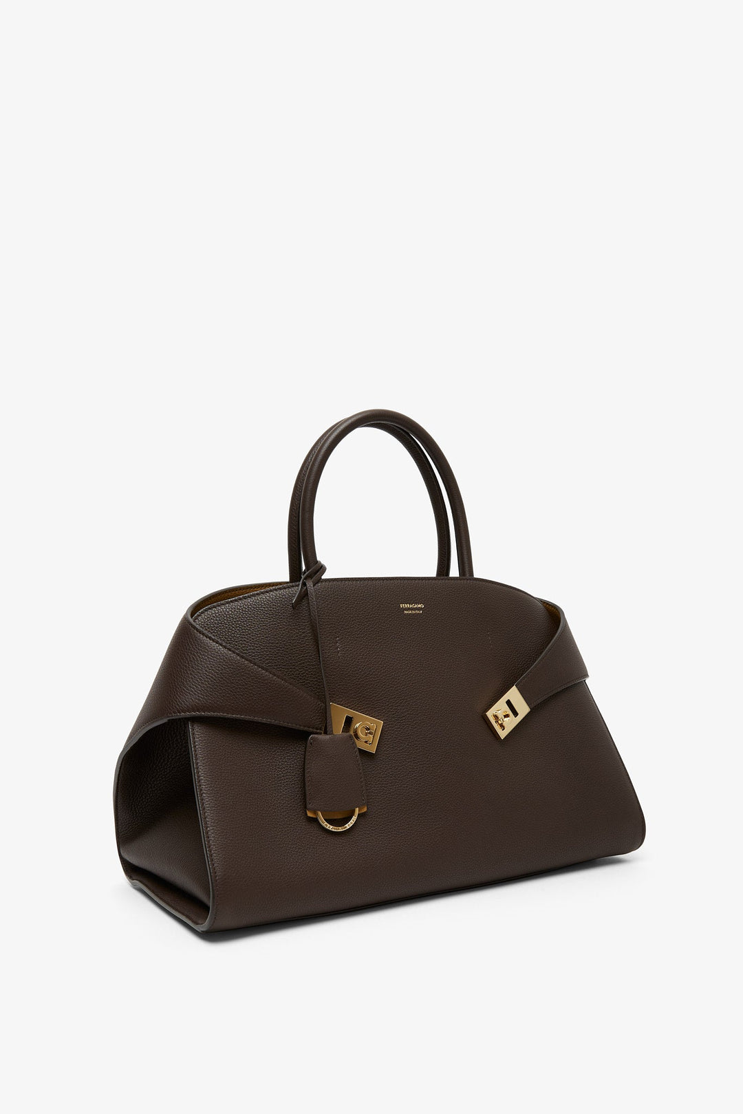Ferragamo | Hug medium dark brown bag | Savannahs