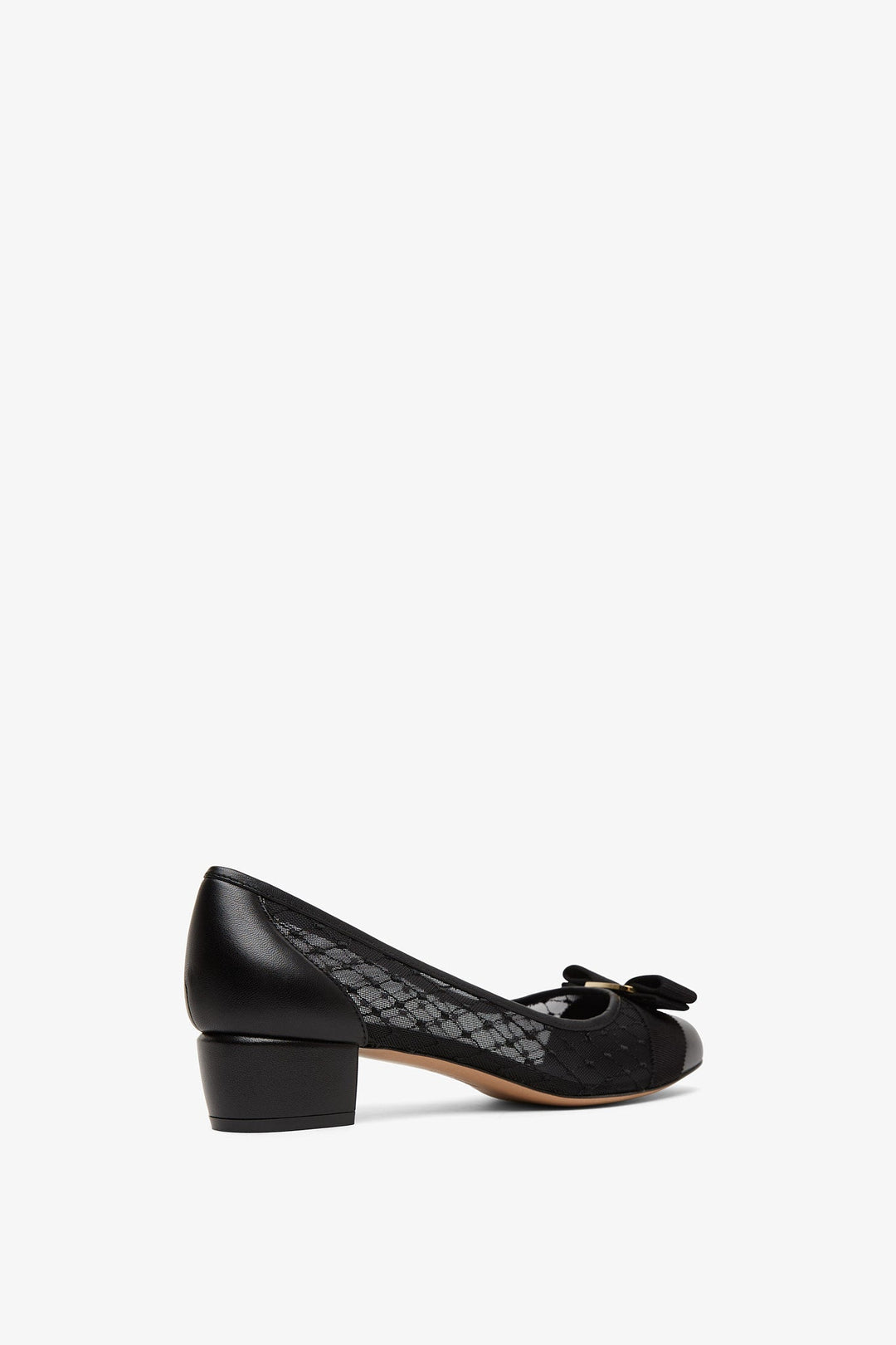 Ferragamo | Vara black mesh pumps | Savannahs