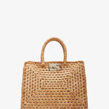 Studio raffia bag