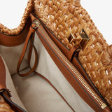 Studio raffia bag