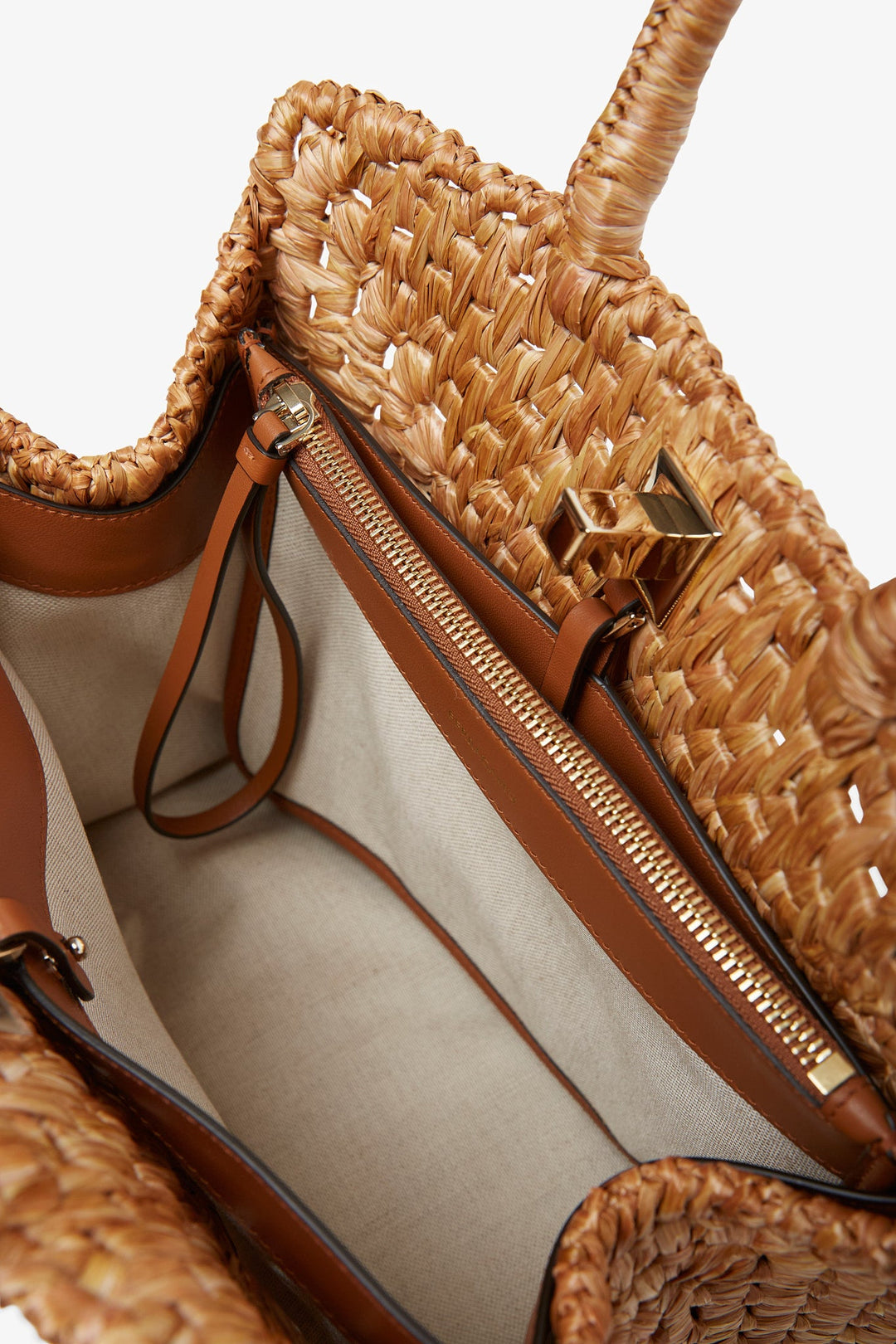 Ferragamo | Studio raffia bag | Savannahs