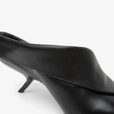 Eva soft black leather pumps